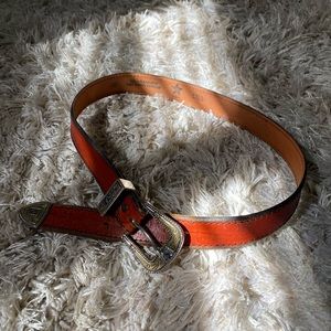 Vintage buckle belt